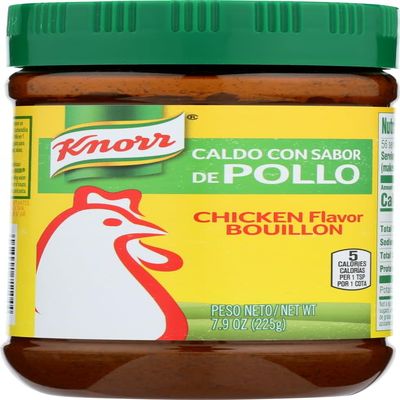 Knorr Bouillon Caldo Con Sabor De Pollo Chicken Flavor Bouillon 7.9 Ounces