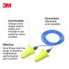 3M E-A-R Push-Ins with Grip Rings Corded Earplugs, Hearing Conservation 318-1009 in Poly Bag (Pack of 200) view 4