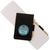 12 x Police Style Notebook with Pencil Ruled Reporters Black Small Pocket Referees view 1