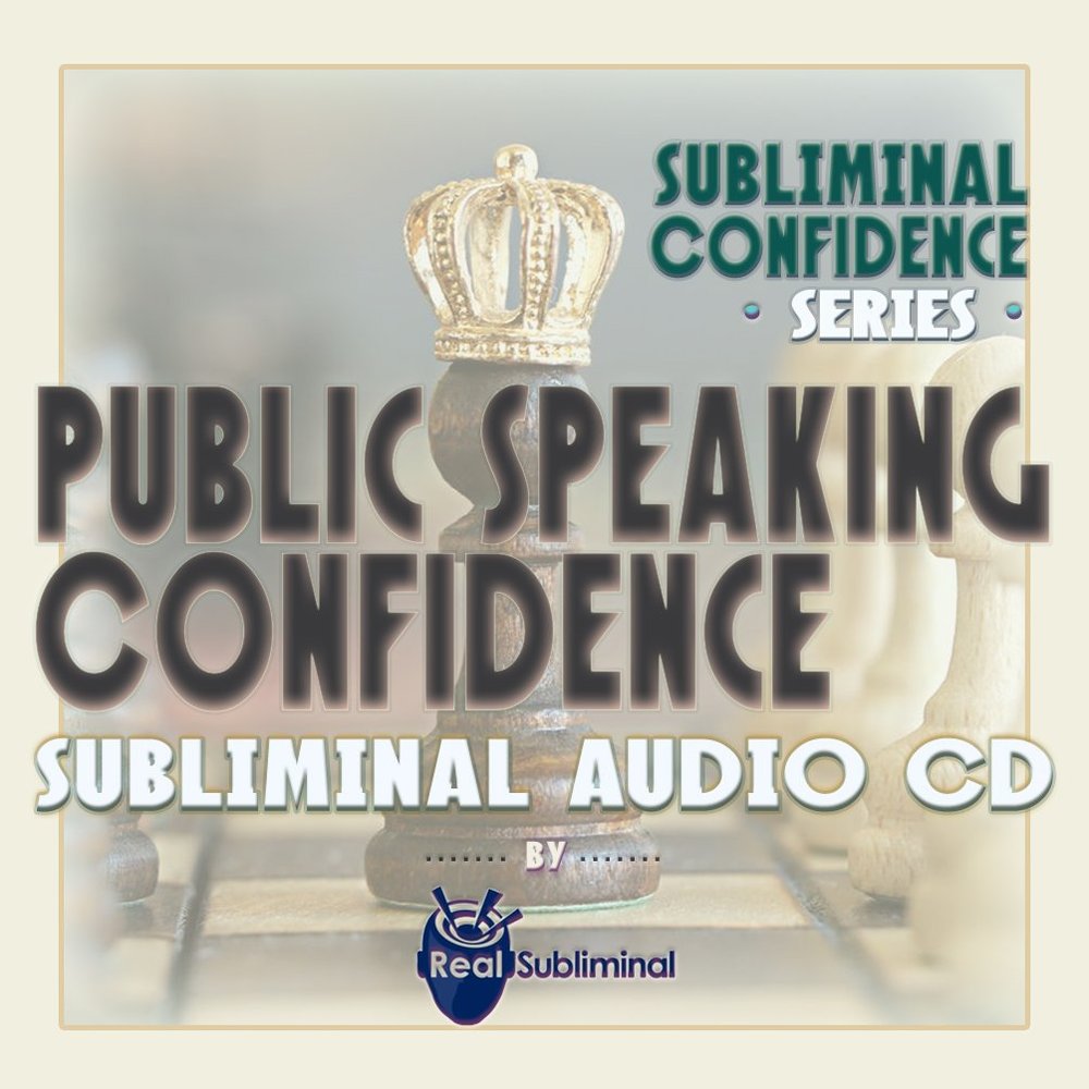 Subliminal Confidence Series: Public Speaking Confidence Subliminal Audio CD
