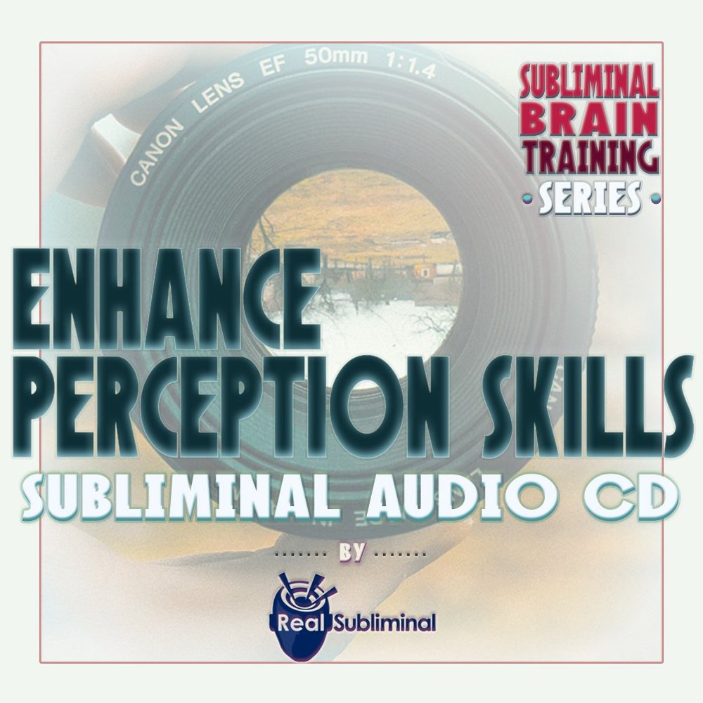 Subliminal Brain Training Series: Enhance Perception Skills Subliminal Audio CD