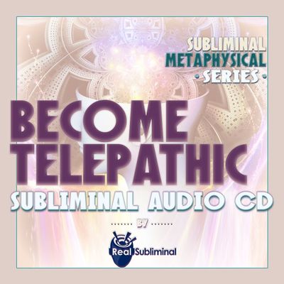 Subliminal Metaphysical Series: Become Telepathic Subliminal Audio CD