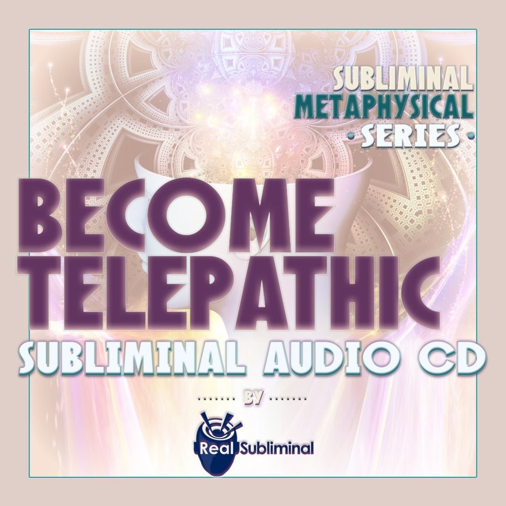 Subliminal Metaphysical Series: Become Telepathic Subliminal Audio CD