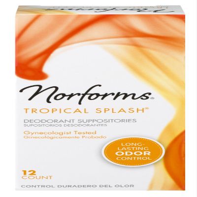 Norforms Suppositories Tropical Splash 12 Count (2 Pack)