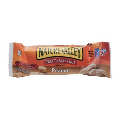 Nature Valley Granola Bars, Sweet & Salty Peanut Butter, 1.5 Oz, Box Of 16