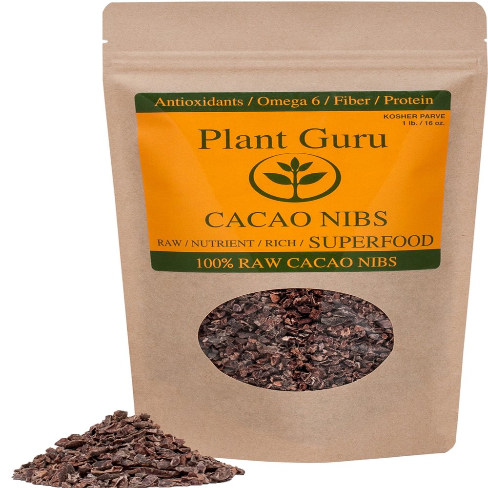 Raw Cocoa/Cacao Nibs 1 lb. Arriba National Bean From Ecuador
