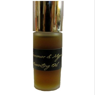 Frankincense and Myrrh Prayer Anointing Oil w/Roller Applicator