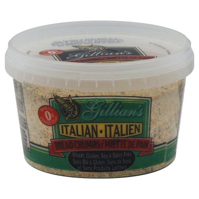 Gillian's Food Bread Crumbs - Italian Style - Case of 12 - 12 oz.