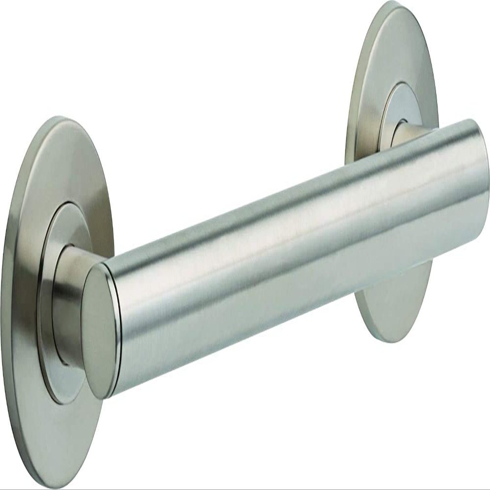 Delta Contemporary (1-Pack) 12" Shower Grab Bar ADA Compliant Brilliance Stainless Steel 450 lb Capacity Bathroom Safety Handle for Shower, Tub | Wall Mount Balance Assist, Handicap Grip 41812-SS