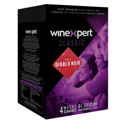 Classic Chilean Diablo Rojo Wine Ingredient Kit