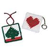 Allen Diagnostic Allen Diagnostic Module Needlepoint Heart Key Rings, Pack of 6 view 1