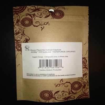 10 Bags Qinghai-Tibet Plateau Sheep Ovine Placenta Extract Concentrate 400Mg *100Capsule