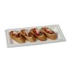10" x 5" Rectangle Diamond PrimeWare Plate/Case / 500ct view 4