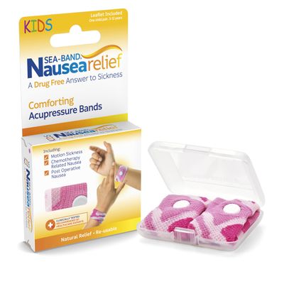 Sea-Band Nausearelief Acupressure Wristband - Child (Pink)
