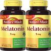 Nature Made Melatonin Maximum Strength 5 mg, 90 Tablets (2 Pack) view 1