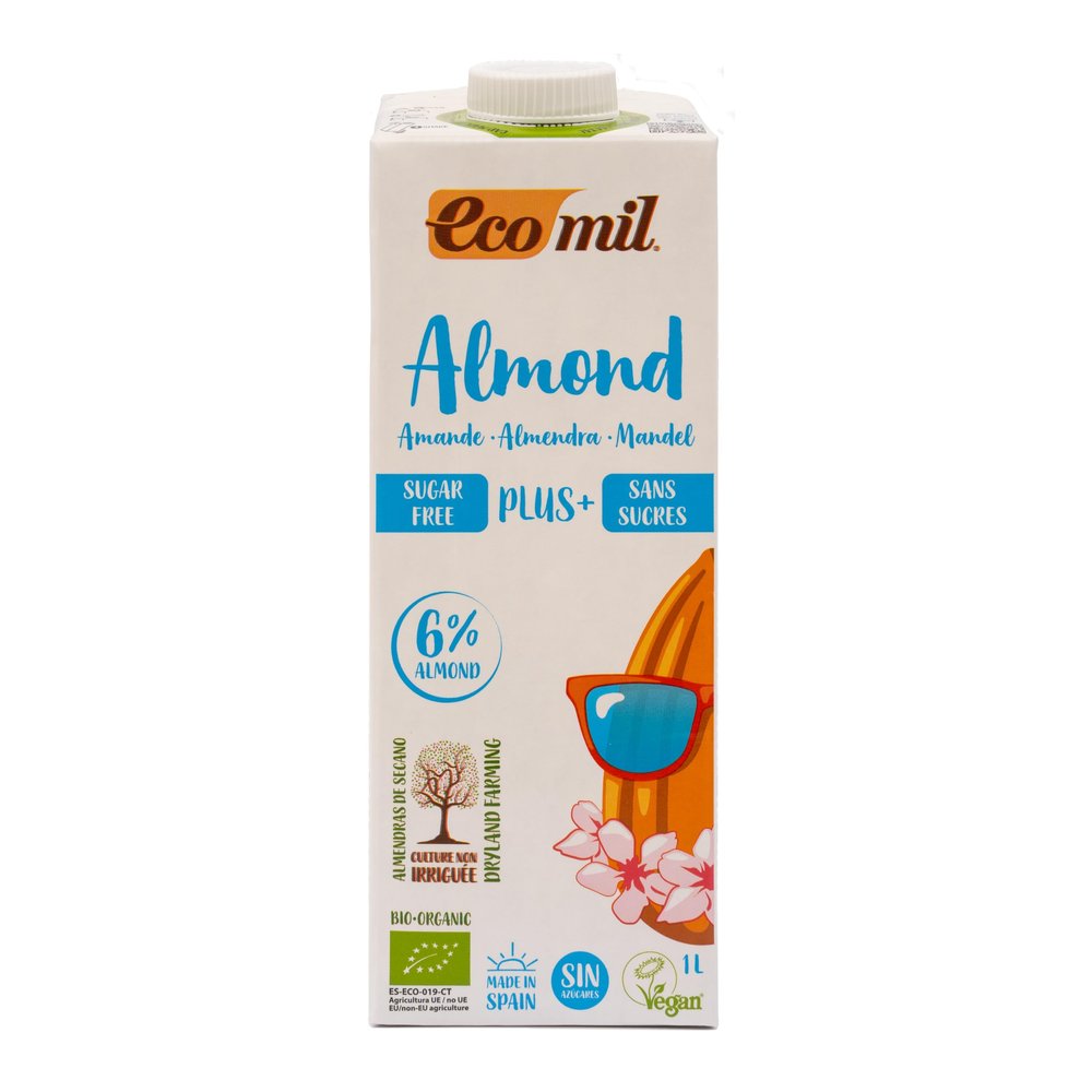 Ecomil Organic Almond Drink with Calcium 33.8oz