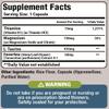 Basic Vigor Migrastil Migraine Support Capsules. Feverfew, Magnesium, Taurine & Vitamin B1 for Migraines Natural Supplement. Made in The USA. Vegan and Gluten Free. view 3