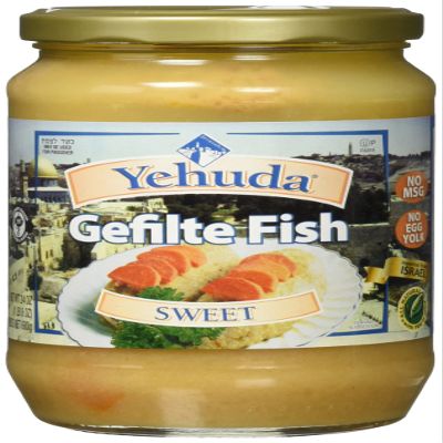 Yehuda Fish Gelfilte, Sweet, 24 oz