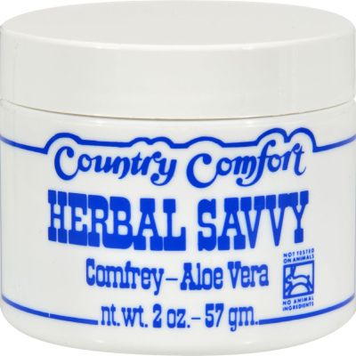 Country Comfort Herbal Savvy Comfrey Aloe Vera - 1 Oz