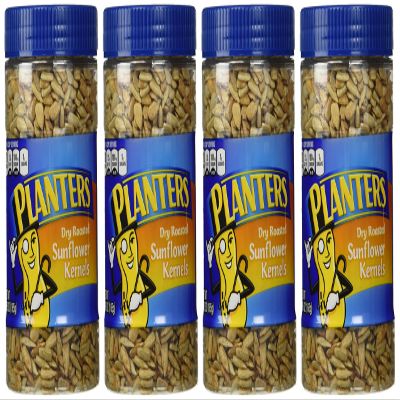 Planters Dry Roasted Sunflower Kernels (Pack of 4)