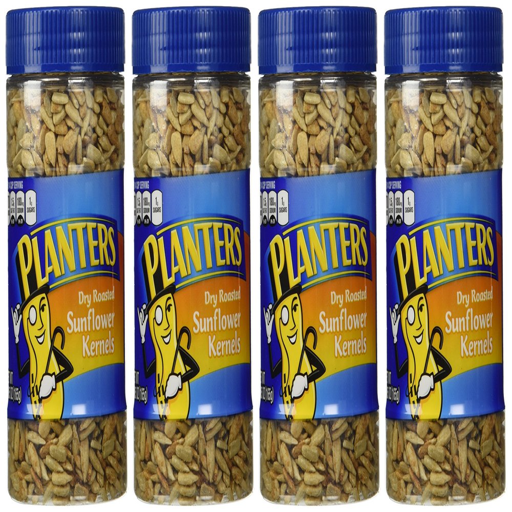 Planters Dry Roasted Sunflower Kernels (Pack of 4)