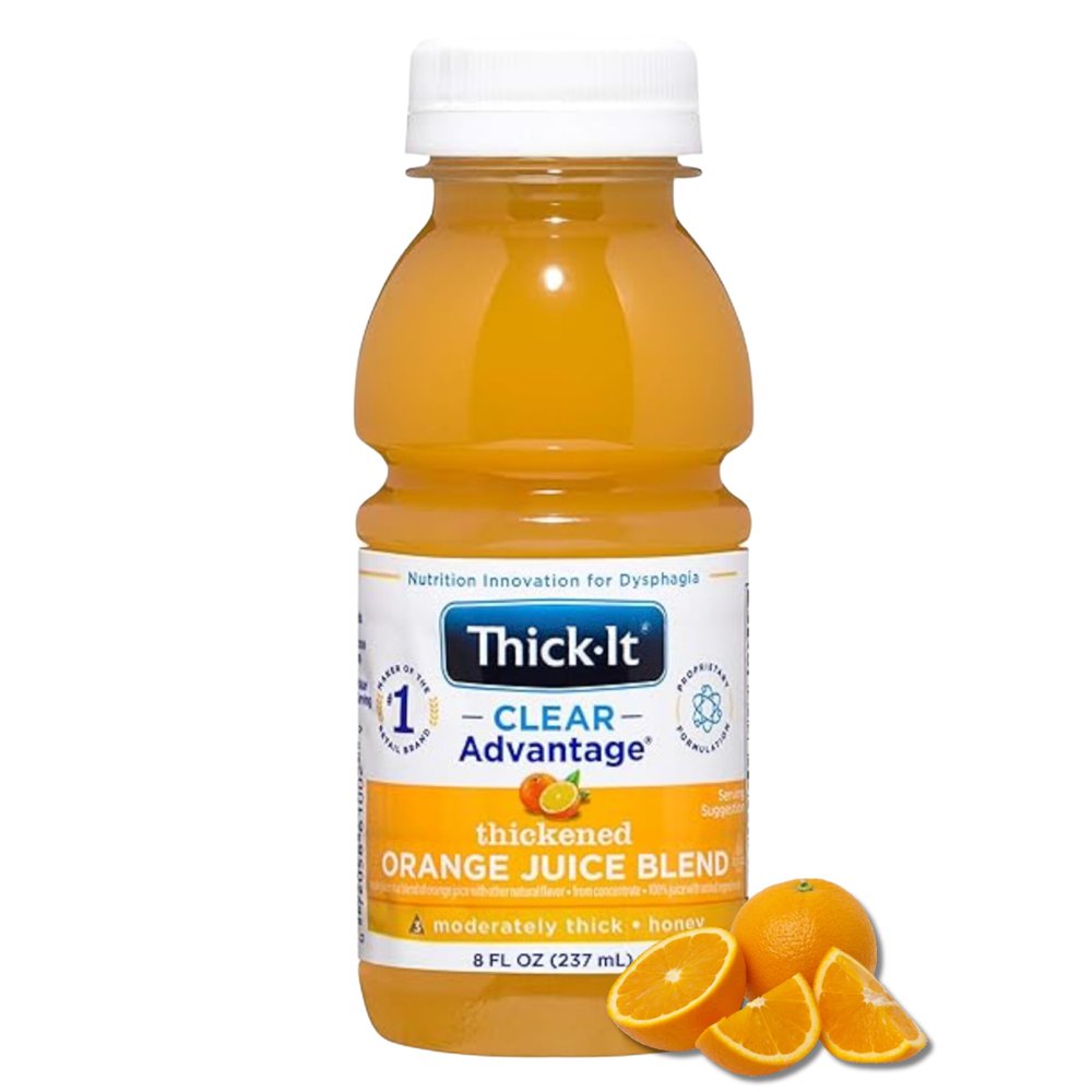 Thick-It Clear Advantage Moderately Thick Orange Juice, 8 oz, 24 Pack