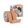 CureTape 1 inch Kinesiology Tape 2 Rolls | Waterproof, Latex Free & Hypoallergenic | Therapeutic Kinesiology Tape for Professionals | Relief Pain, Supports Muscles, Lympatic Taping | Beige view 1