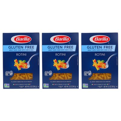 Barilla Gluten Free Rotini 12 Oz (3 pack)