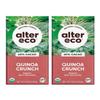 Alter Eco | Dark Chocolate Bars | Pure Dark Cocoa, Fair Trade, Organic, Non-GMO, Gluten Free (2-Pack Dark Quinoa Crunch) view 1