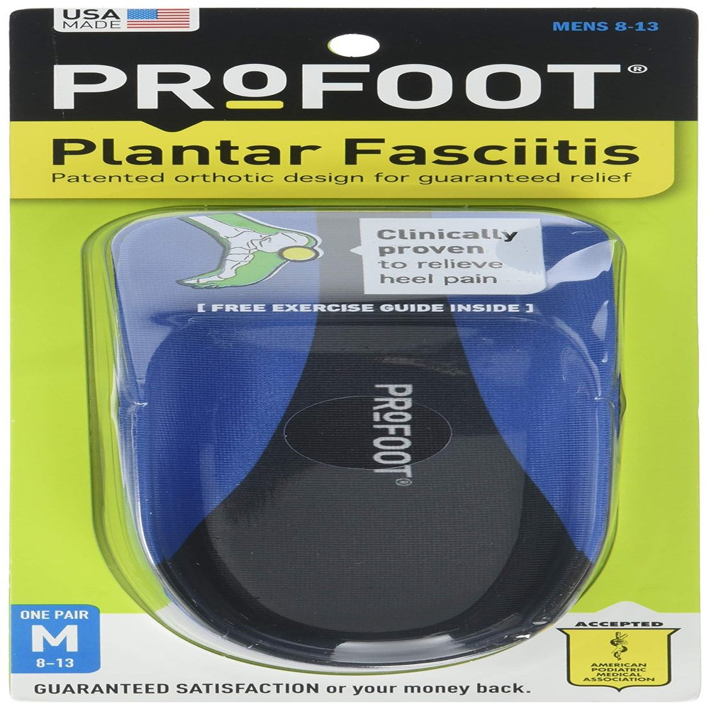 Profoot Plantar Fasciitis Mens 1 Pair 2 Pack