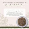 Starwest Botanicals Kava Kava Root Powder - Dried Herb for Tea & Beverages, Natural Piper Methysticum, Wildcrafted, Finely Ground, Certified Kosher - Bulk 1 lb Bag view 2