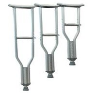 3611LF-8 Crutches Adj Aluminum Tall 1/Pair Part# 3611LF-8 by Graham-Field/Eve...