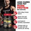ALLMAX Gold ALLWHEY, Chocolate Peanut Butter - 5 lb - 24 Grams of Protein Per Scoop - Gluten Free, Low Carb & Low Sugar - Approx. 71 Servings view 3