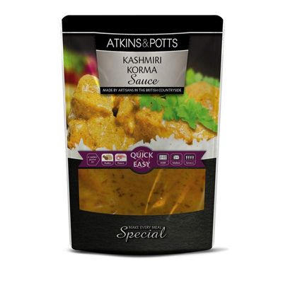 Atkins & Potts Kashmiri Korma Sauce 350g