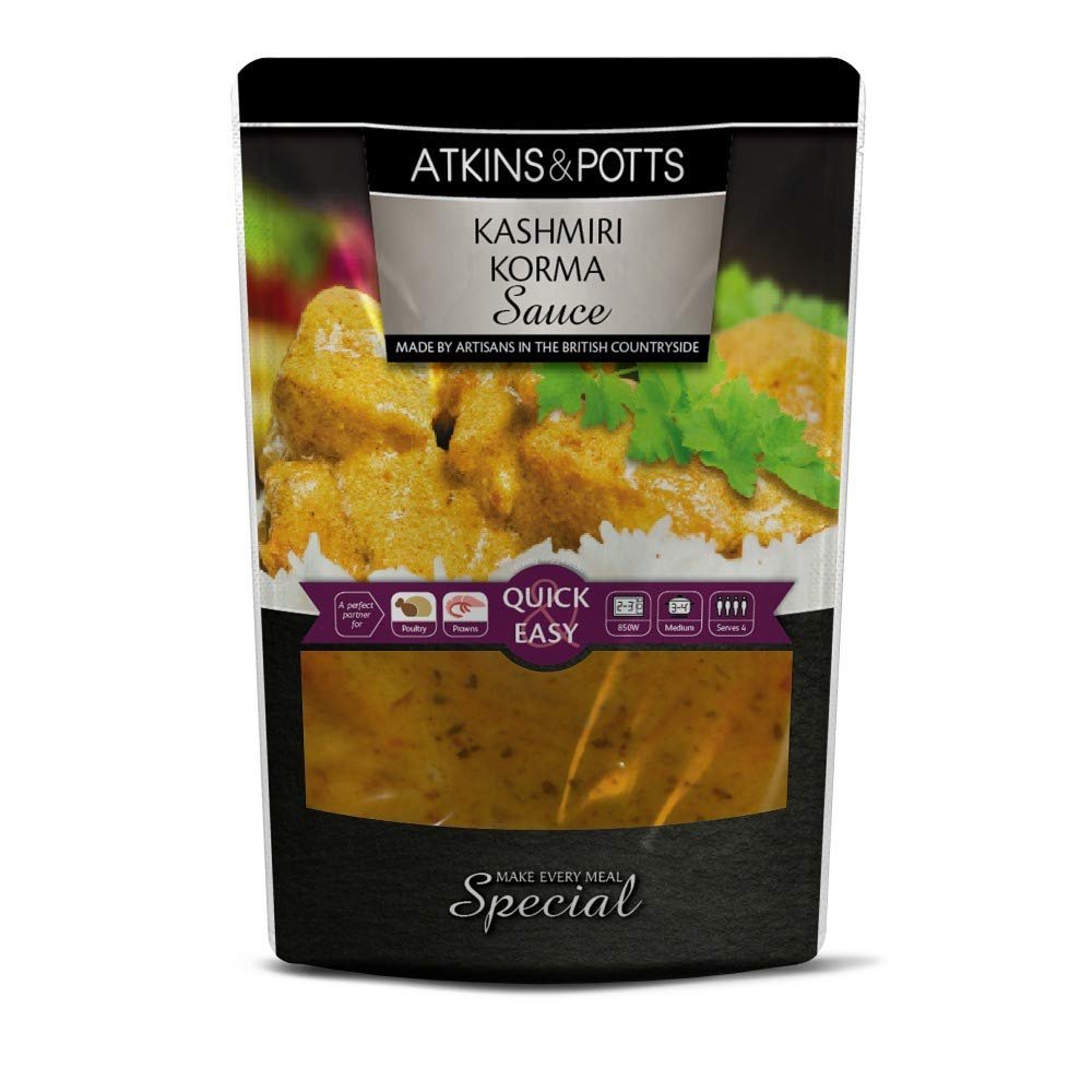 Atkins & Potts Kashmiri Korma Sauce 350g