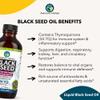 Amazing Herbs Premium Black Seed Oil - Gluten Free, Non GMO, Cold Pressed Nigella Sativa Aids in Digestive Health, Immune Support, Brain Function - 4 Fl Oz view 4