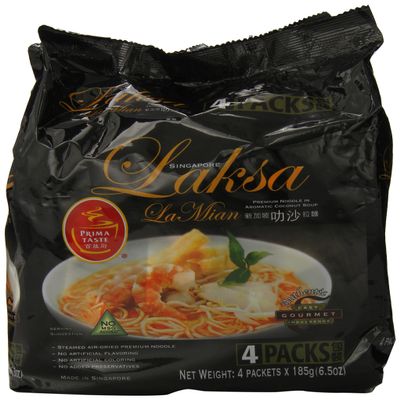 Prima Taste Laksa Coconut Curry Lamian Noodles, 26 Ounce