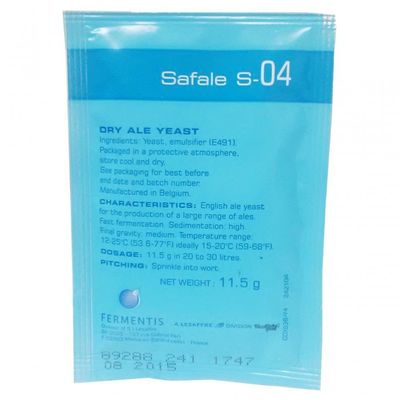 Fermentis SafAle S-04 English Ale Yeast by Fermentis