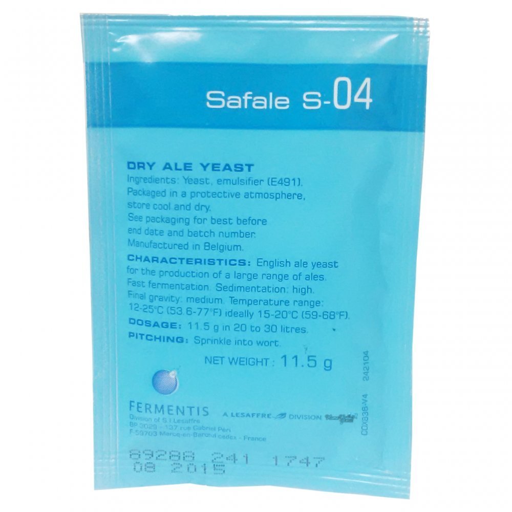 Fermentis SafAle S-04 English Ale Yeast by Fermentis