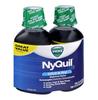 Vicks NyQuil Cold & Flu Nighttime Relief Liquid, Twin Pack, Original Flavor 12 oz, 2 ea (Pack of 3) view 1