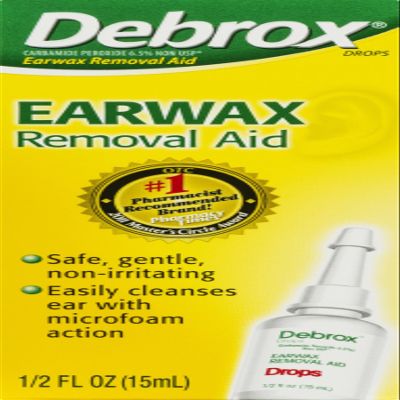 Debrox Drops Earwax Removal Aid drops,1/2 FL OZ (Pack of 24)