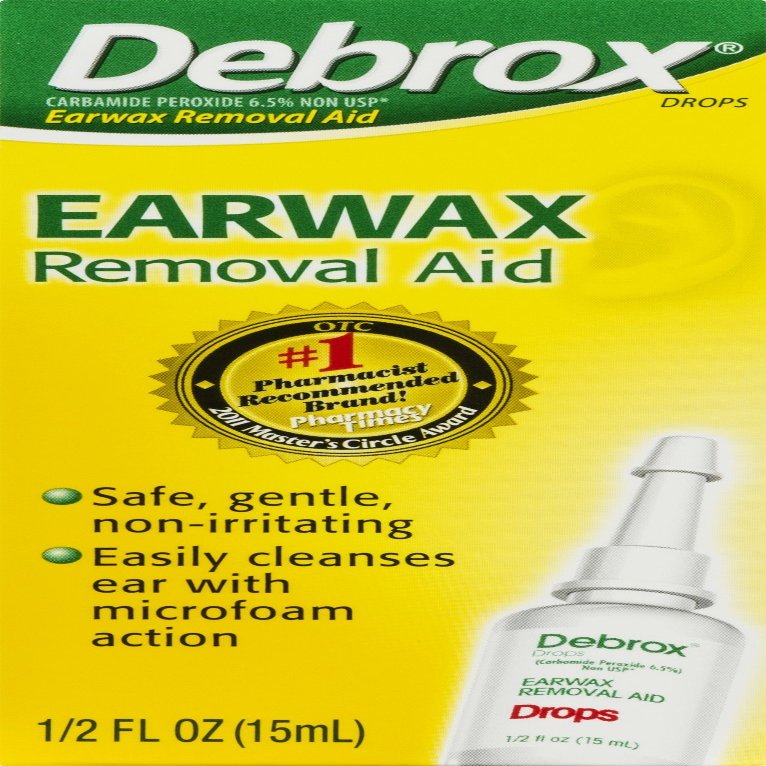 Debrox Drops Earwax Removal Aid drops,1/2 FL OZ (Pack of 24)