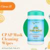 Citrus II CPAP Cleaning Wipes - Sanitizies BIPAP and CPAP Masks - Removes Dirt and Oil - Clean Citrus Scent - 62 Wipes Per Canister - Pack of 3 view 2