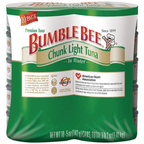 Bumble Bee Chunk Light Tuna in Water 10.05oz (pack of 10)