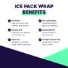 Back Support Systems Cold Ice Pack Wrap - Shoulder, Neck Pain Relief or Any Injuries - Back Brace for Lower Back Pain Women - Relaxation Gifts for Women and Men (Standard, 11" x 14" Cold Pack) view 3