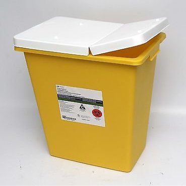 10 Covidien Sharpsafety 8985 8 gall Medical chemotherapy waist Sharp contaners