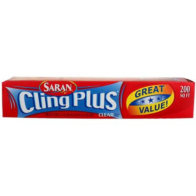 Saran Cling Plus Plastic Food Wrap