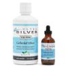 Ultra Silver Colloidal Silver | 500 PPM, 32 Oz (946mL) | Mineral Supplement | True Colloidal Silver - 4 oz Dropper Bottle (Empty) Included for Dispensing! view 1