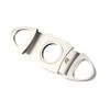 Alaska Bear Cigar Cutter Stainless Steel Guillotine Double Cut Blade in Black Gift Pouch view 2