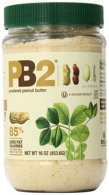 Bell Plantation PB2 Powdered Peanut Butter Jar, 1 Pound (Pack of 2)